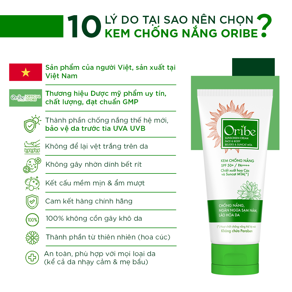 Ảnh Kem chống nắng Oribe SPF 50+ PA++++ chống tia UVA/UVB dành cho mọi loại da 3
