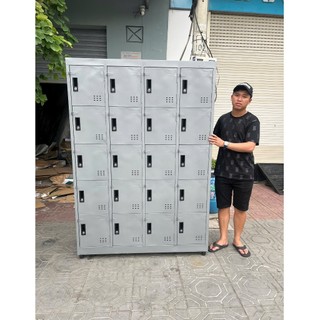tủ locker sắt đựng đồ cá nhân, có khoá từng hộc