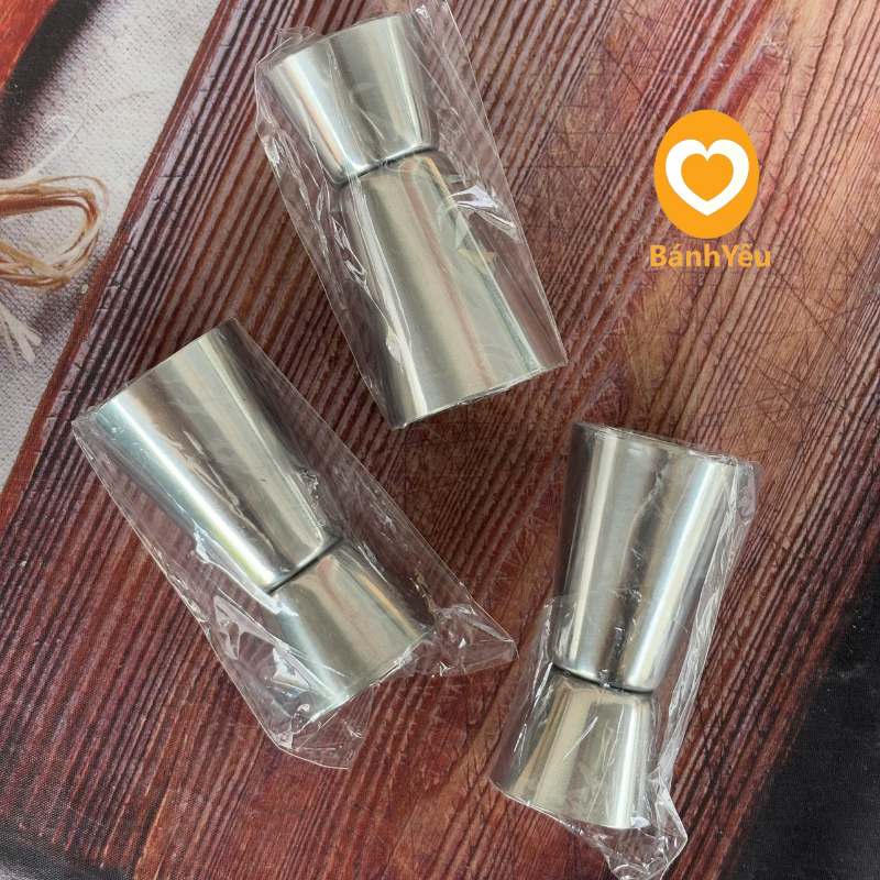 Ly đong inox 2 đầu dùng trong pha chế 15/30ml hoặc 20/45ml tùy chọn