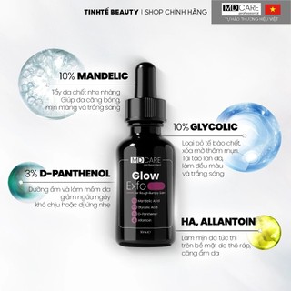 Tẩy Tế Bào Chết Làm Sáng, Mờ Thâm Và Đều Màu Da MD Care Glow Exfo 10ml