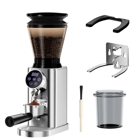 Máy Xay Cà Phê HC210,Xay Cafe Hạt Pha Espresso,48 cấp độ thô mịn, thích hợp Mọi Loại Tay Cầm