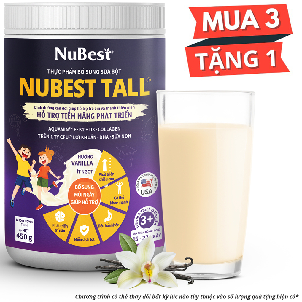 Đánh Giá Sữa Bột NuBest Tall - Hỗ Trợ Tăng Chiều Cao & Phát Triển Toàn Diện cho Trẻ