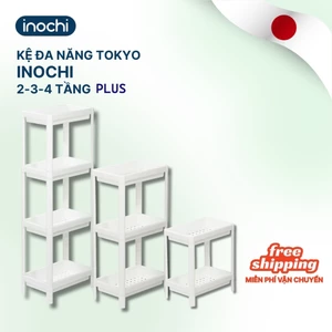 Kệ TOKYO PLUS đa năng 2/3/4 tầng INOCHI - Kệ đựng mỹ phẩm, kệ sách, kệ nhựa tự lắp ráp tiện dụng