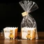 Set Túi Gấu gồm Đế Giấy và Túi Bóng Kính đựng bánh cookie, bánh mì, quà tặng
