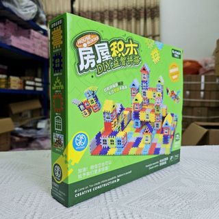 Đồ chơi lắp ghép xếp hình xây dựng kiến trúc giúp bé phát triển trí thông minh HT Toys