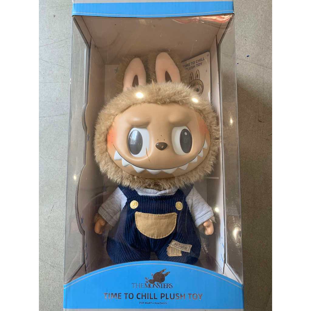 CHÍNH HÃNG][HỎA TỐC] Labubu Time To Chill Vinyl Plush Doll 40cm