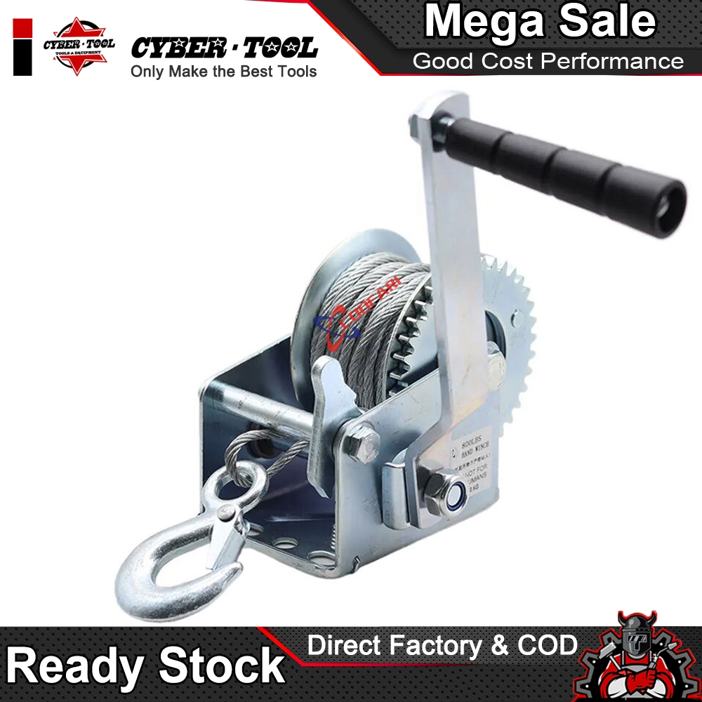 Tời Quay Tay / Ròng Rọc Thủ Công 600lbs / 800lbs - Dùng Cho Kéo Tải ...