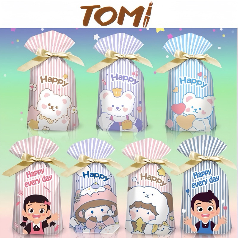 Túi Đựng Quà Dây Rút, Túi Đựng Bánh Kẹo Nhiều Mẫu Chọn Lựa TOMI 342