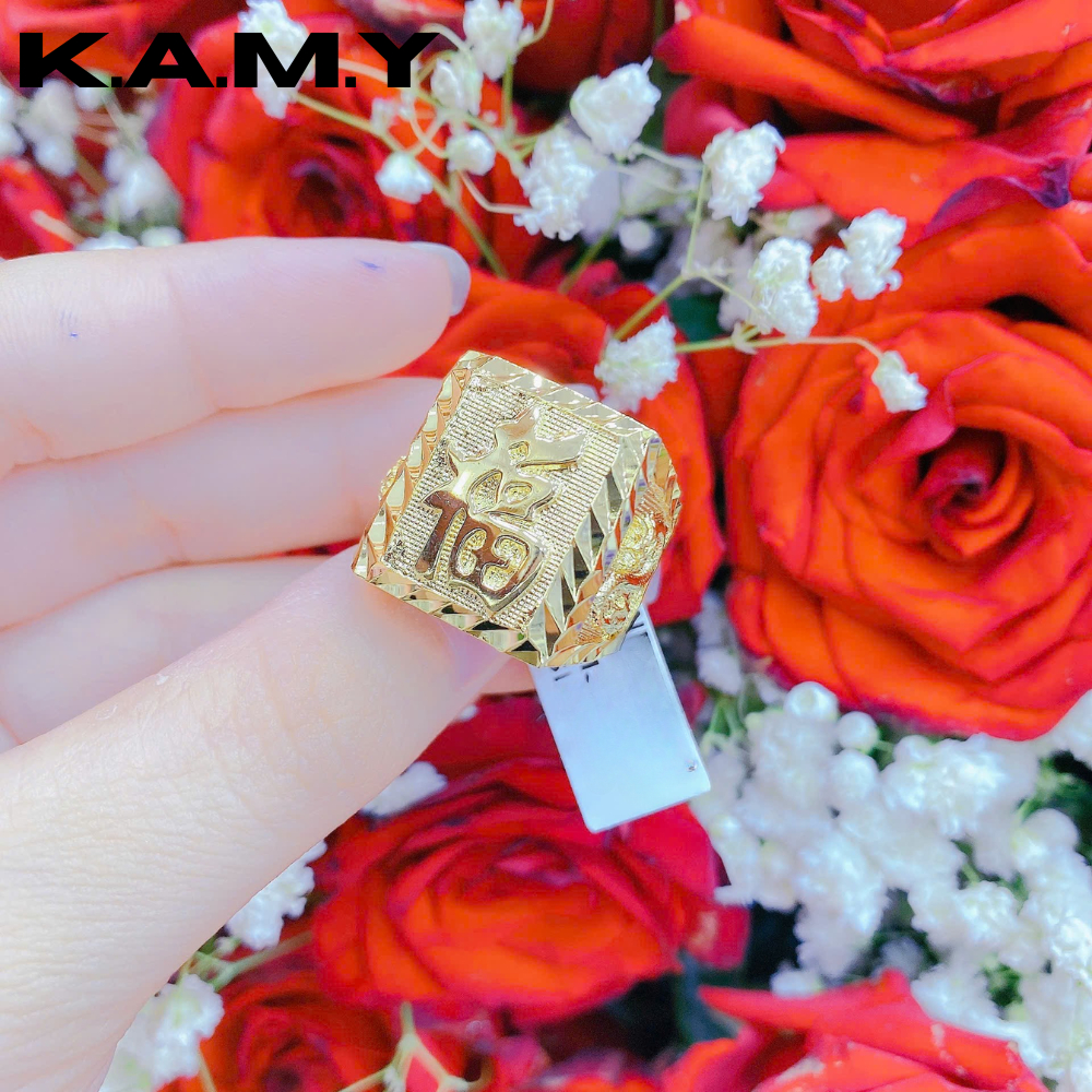 Bộ Sưu Tập Nhẫn Nam – Rồng Tài Lộc & Đá Sang Trọng  K.A.M.Y