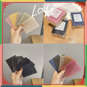 Combo 5 Hộp 50 Miếng Dán Tóc Mái Cố Định Tóc Con Set 10 Miếng Giúp Tóc Gọn Gàng Khi Trang Điểm Rửa Mật