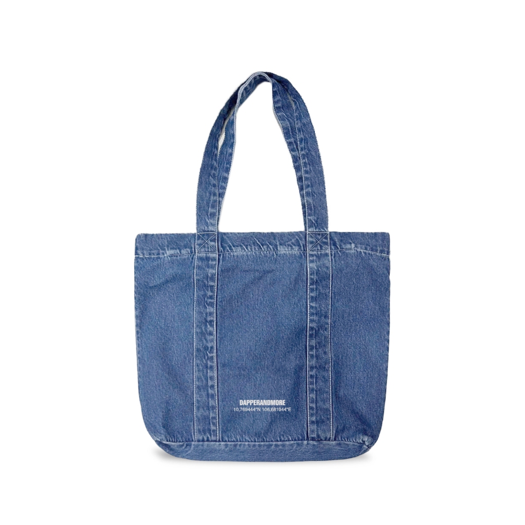áo thun Cotton trơn túi Tote Denim