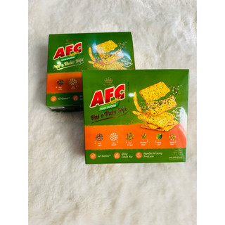 Bánh Afc hạt & Thảo Mộc hộp 261.7g Kinh Đô( tốt cho ăn chay và kiêng)
