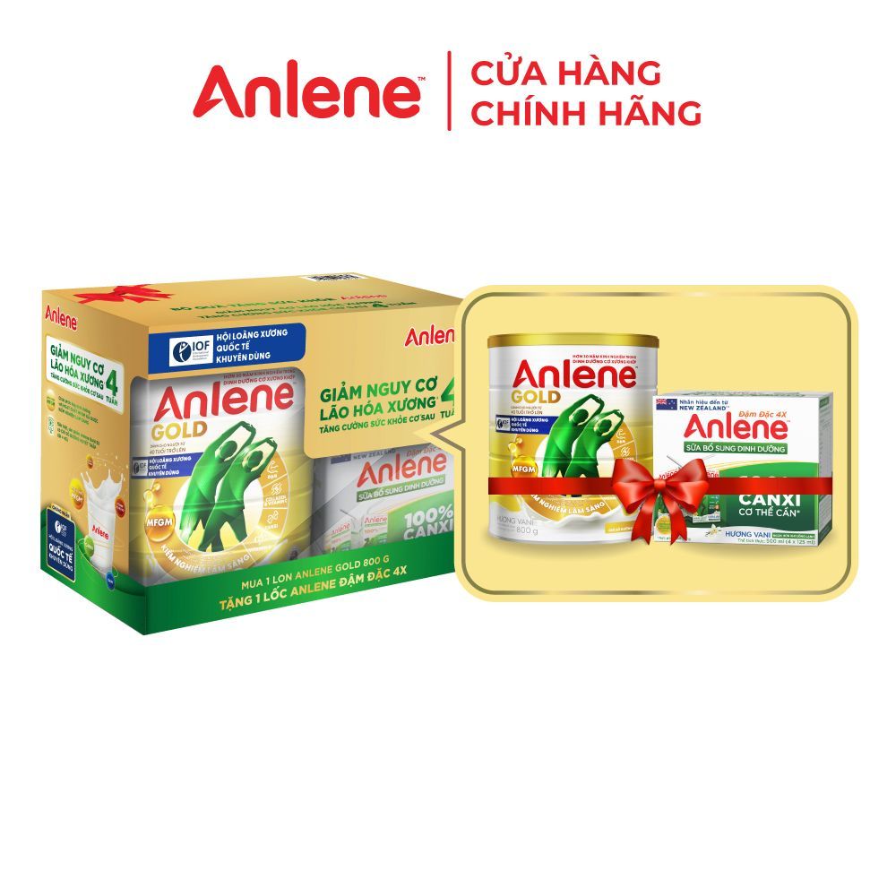 Ảnh Bộ quà tặng Anlene Gold 800g 2