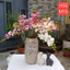 Bình Hoa Gốm Bát Tràng Men Rustic San Hô Nâu Trang Trí GomDecorTSC