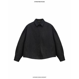 HYPNOTISM | OVERSIZED DENIM OVERSHIRT - Áo sơ mi tay dài denim form rộng