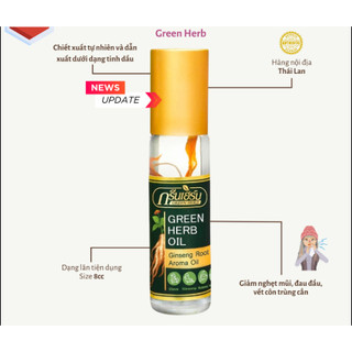 TỔNG HỢP DẦU LĂN NỘI ĐỊA THÁI LAN MÙI HƯƠNG THẢO DƯỢC - SHOP DẦU DOKRAK