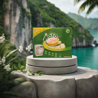 Viên rửa bát Satos sinh học cho máy rửa chén bát siêu sạch tiện lợi hộp 40 viên
