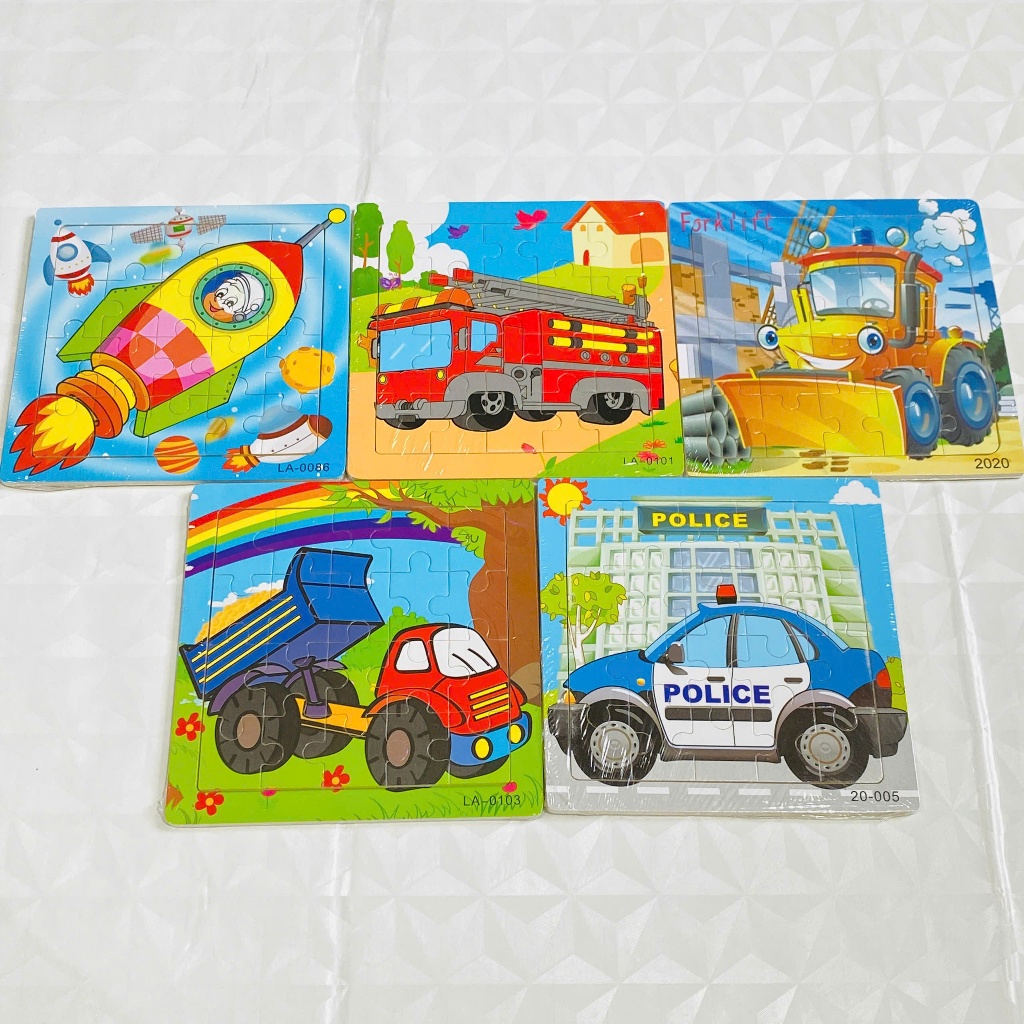 COMBO 5 TRANH GHÉP HÌNH 20 MẢNH - ĐỒ CHƠI GHÉP HÌNH PHÁT TRIỂN TƯ DUY CHO BÉ