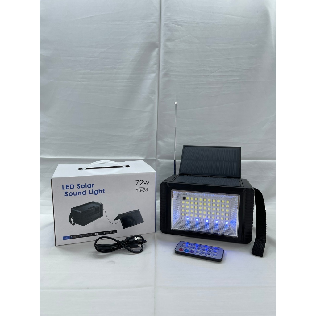 Loa Bluetooth Kết Hợp Đèn LED Sử Dụng Năng Lượng Mặt Trời ,Tích Điện Mini Cầm Tay, Âm Thanh Lớn, Sạc Dự Phòng