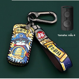 Bao Da Vỏ Bọc Bảo Vệ Chìa Khóa Thông Minh Smartkey YAMAHA Cao Cấp Sử Dụng Các Loại  Xe. libihouse
