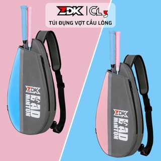 ZDK Túi Đựng Vợt Cầu Lông Hở Cán CL3 Chất Vải Oxford Cao Cấp Túi 2 Ngăn 2 Lớp Dày Dặn Bảo Vệ Vợt