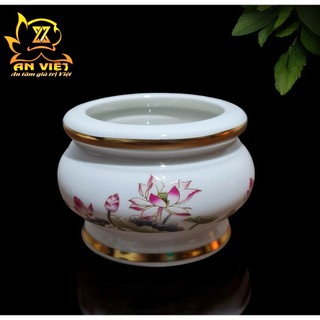 Lư Hương Hoa Sen Thờ Cúng - Bát Hương - Nội Thất An Việt - HS