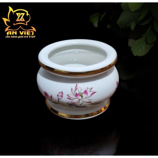 Lư Hương Hoa Sen Thờ Cúng - Bát Hương - Nội Thất An Việt - HS