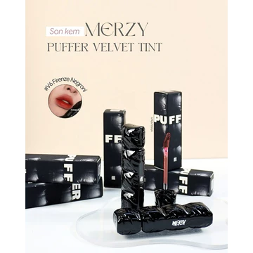 Son Merzy Puffer The First Velvet Tint - Merzy V6 Firenze Negroni