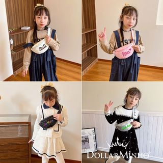 Túi Đeo Chéo Thêu Tên Cho Bé, Sành Điệu, Nhỏ Gọn Tiện Lợi, Thể Hiện Phong Cách Riêng