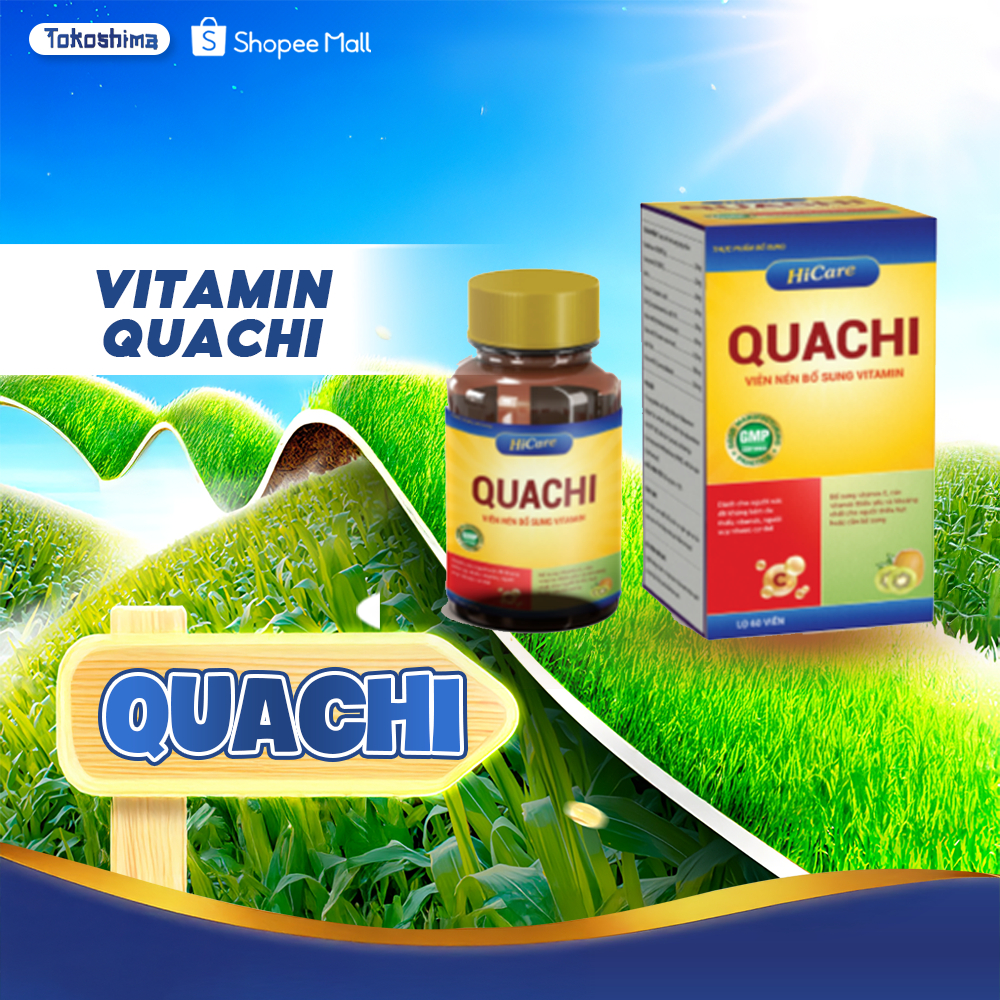 [ QUÀ TẶNG ] Thực phẩm bổ sung Tokoshima - Vitamin Quachi hỗ trợ, bổ ...