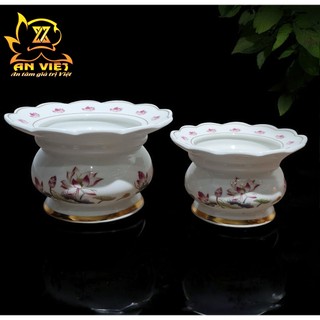 Lư Hương Có Hứng Tàn Hoa Sen Thờ Cúng - Bát Hương - Nội Thất An Việt - HS