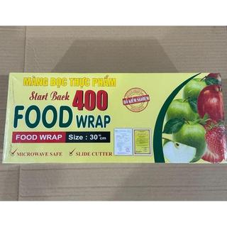 Màng bọc thực phẩm Đồng Tâm 400 size 30cmx200m có dụng cụ cắt tiện lợi
