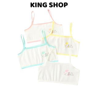 Set 3 Áo Lót Cho Bé Gái 2 Dây Cotton (Size 20-47Kg) Áo Bra Học Sinh Mềm Mát Đáng Yêu King Shop A-154