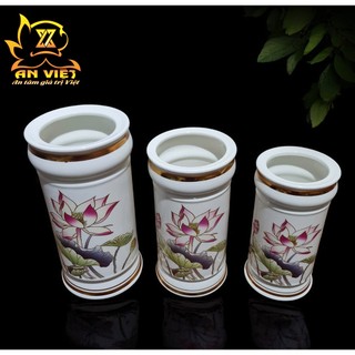 Ống Đựng Nhang Hoa Sen Thờ Cúng - Ống Nhang - Nội Thất An Việt - HS