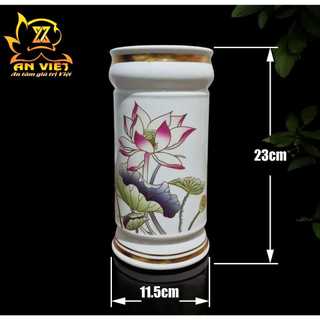 Ống Đựng Nhang Hoa Sen Thờ Cúng - Ống Nhang - Nội Thất An Việt - HS