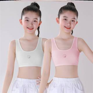 Set 3 Áo Lót Cho Bé Gái Cotton Gân Tăm (Size 35-65Kg), Áo Lá Mềm Thoáng Năng Động King Shop A-8574