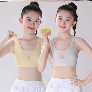 Set 3 Áo Lót Cho Bé Gái Cotton Gân Tăm (Size 35-65Kg), Áo Lá Mềm Thoáng Năng Động King Shop A-8574