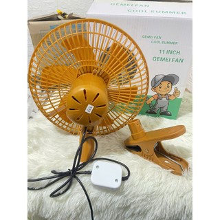 quạt kẹp cánh vàng điện 12v và 24v dùng cho ô tô