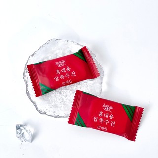 Gói 20 Khăn mặt nén dạng viên kẹo JYoohome du lịch dã ngoại, Khăn giấy nén rửa mặt tiện lơi