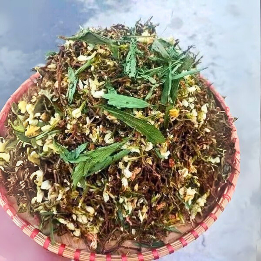 trà sơn mật hồng sâm