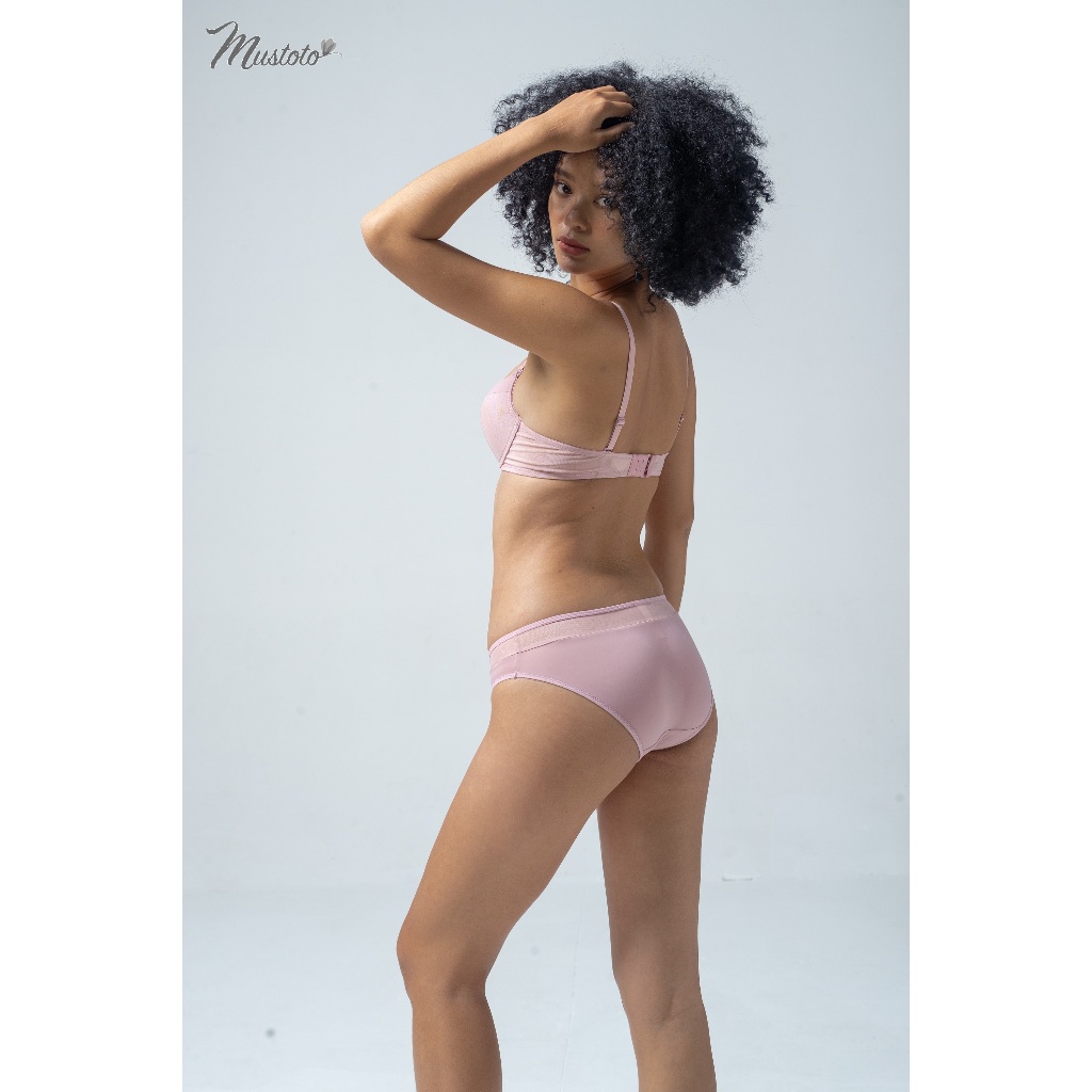 Ảnh Áo Lót Nữ Mustoto Bra Mút Mỏng 0,2cm Có Gọng Nâng (MA43) 3