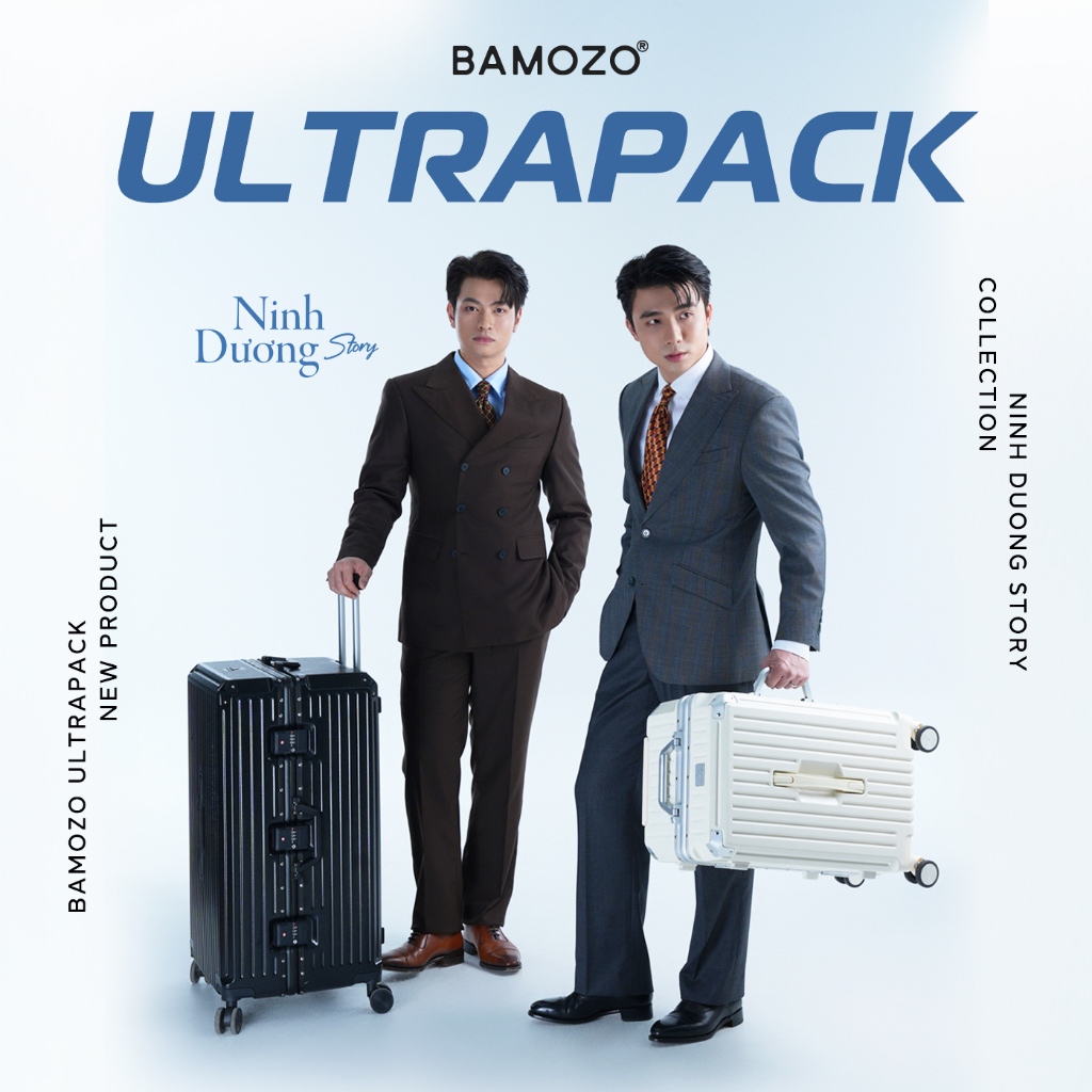 Ảnh Vali Bamozo Khung Nhôm ULTRAPACK Size 22/24/28 Cao Cấp Tăng Sức Chứa Hành Lý 1