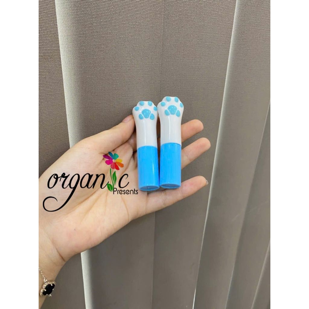 VỎ SON DƯỠNG MINI (CHÂN MÈO CUTE) - đổ trực tiếp không dùng khuôn