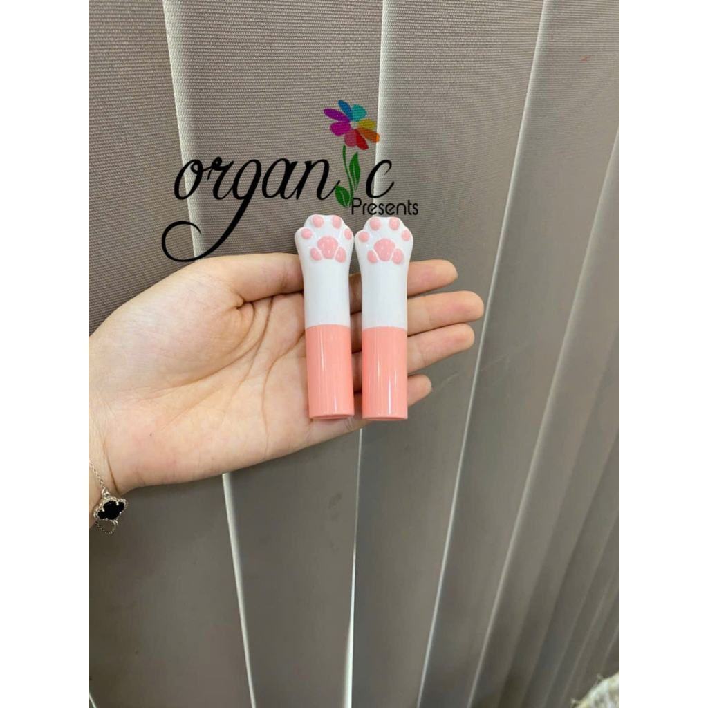 VỎ SON DƯỠNG MINI (CHÂN MÈO CUTE) - đổ trực tiếp không dùng khuôn