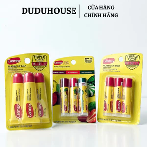 SON DƯỠNG MÔI CARMEX Daily Care Moisturizing Lip Balms SPF15 10g Duduhouse
