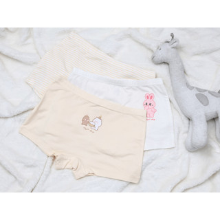NGỌC BẢO AN KIDS (1-8Y) Combo 3 quần chip bé gái, bé trai chất rayon thoáng mát không bị hầm bí co giãn 2 chiều siêu mát