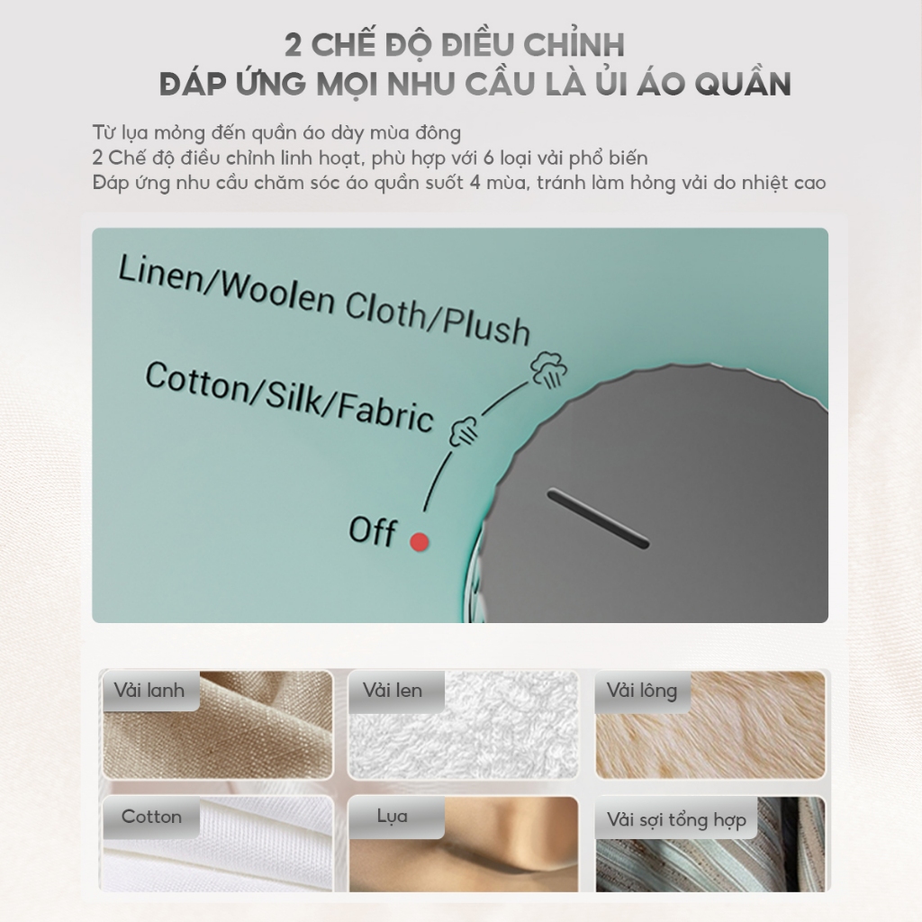 Ảnh Bàn ủi hơi nước đứng AQUA S2526T có thể ủi treo ủi phẳng, công suất 2000W, dung tích 1.7L 4