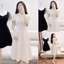 Đầm Xòe LỤA BI Dáng Xòe Kèm Dây Thắt EO Nhẹ Nhàng TINH TẾ