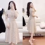Đầm Xòe LỤA BI Dáng Xòe Kèm Dây Thắt EO Nhẹ Nhàng TINH TẾ
