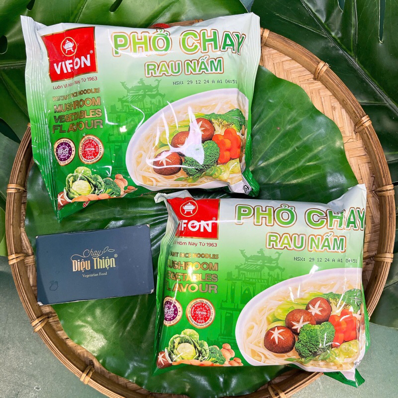 PHỞ CHAY RAU NẤM VIFON GÓI 65G | Shopee Việt Nam